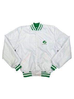 Vintage 90’s Girl Scouts of America Satin Varsity Jacket - Size Smalll